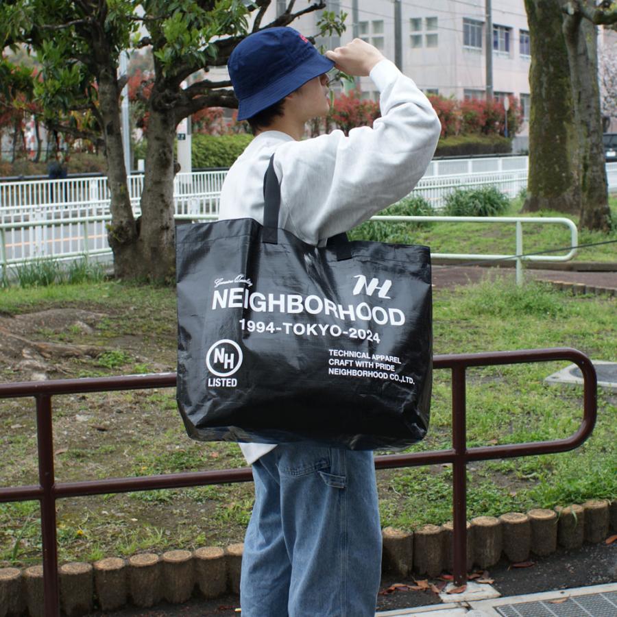 NEIGHBORHOOD 新品 ネイバーフッド LOGO FLEXIBLE BAG-L トート NEIGHBORHOOD 新品 ネイバーフッド LOGO FLEXIBLE BAG-L トート