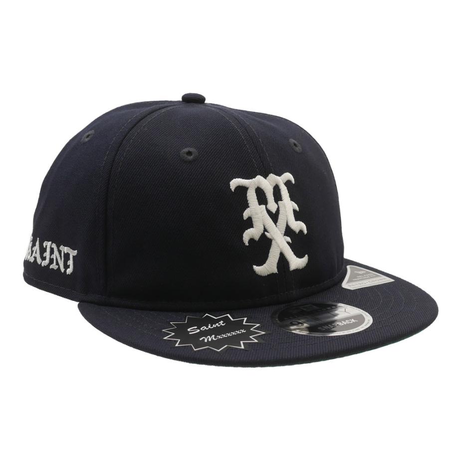 新品 セント マイケル SAINT MICHAEL NEW ERA RC950 STM LOGO CAP ニューエラ キャップ SAINT Mxxxxxx 265001866017 ヘッドウェア｜cliffedge｜03