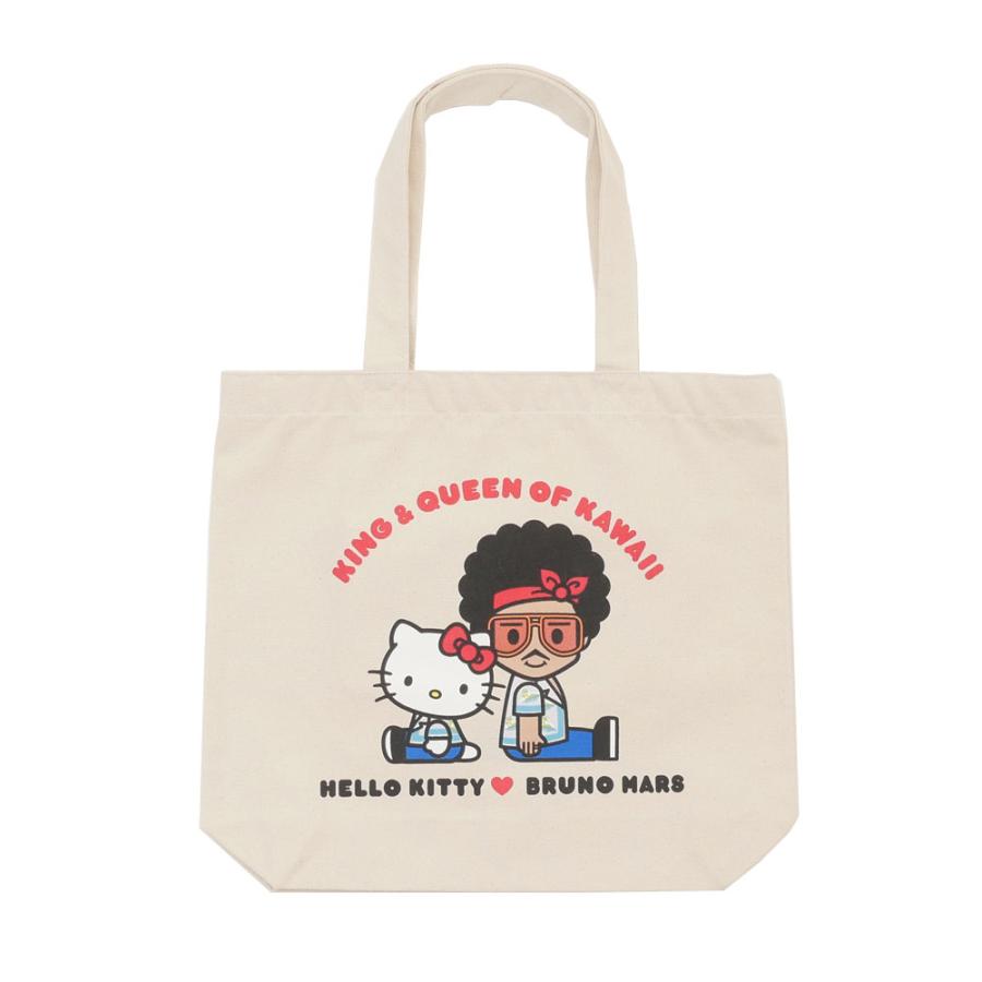 新品 ブルーノ・マーズ BRUNO MARS x ハローキティ HELLO KITTY TOTEBAG トート バッグ ブルーノマーズ サンリオ キティちゃん 277006046010 グッズ｜cliffedge｜02