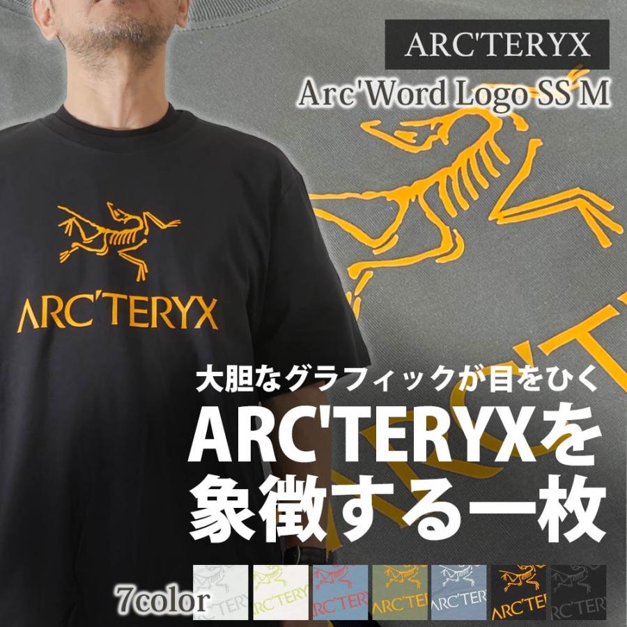 アークテリクス モータス アークワード Tシャツ メンズ S ARC'TERYX ARC'TERYX（アークテリクス） 新品 ARC'TERYX Arc'Word Logo SS M