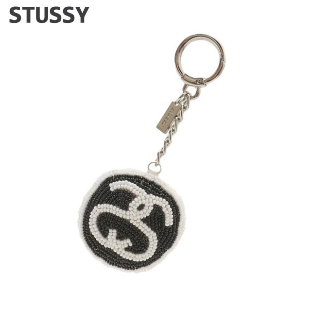 STUSSY 新品 ステューシー SS LINK BEADED BALL KEYCHAIN キー STUSSY 新品 ステューシー SS LINK BEADED BALL KEYCHAIN キー