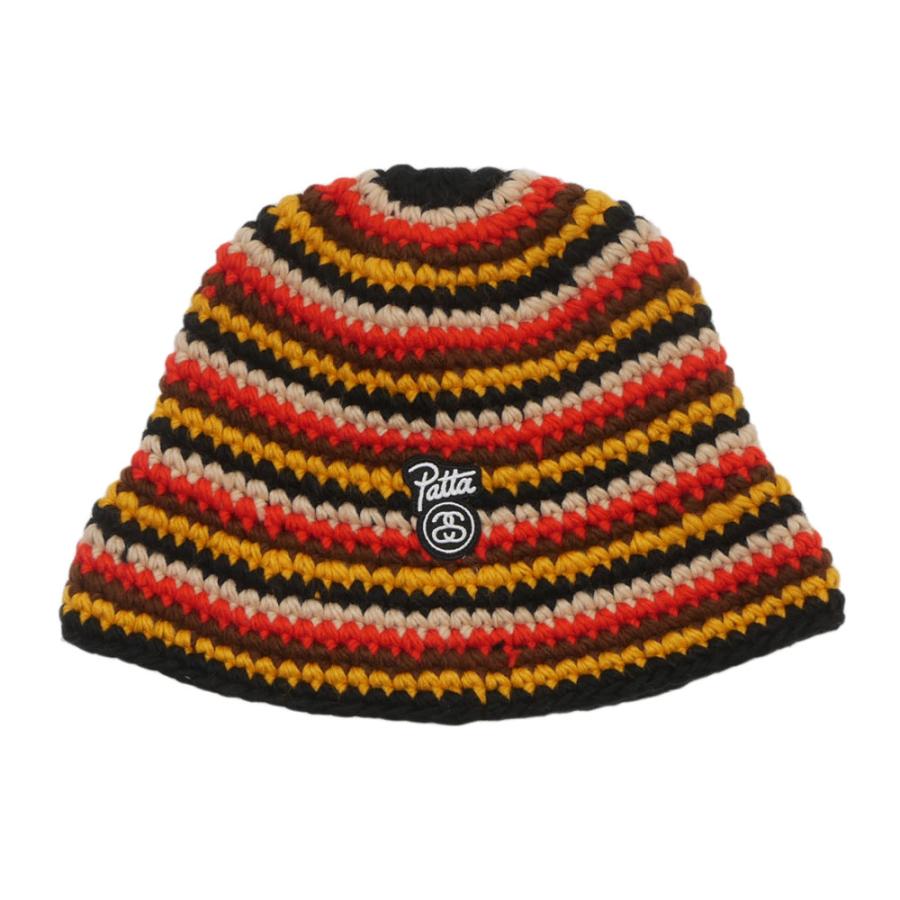 STUSSY 新品 ステューシー x パタ PATTA BUCKET HAT STRIPED STUSSY 新品 ステューシー x パタ PATTA BUCKET HAT STRIPED
