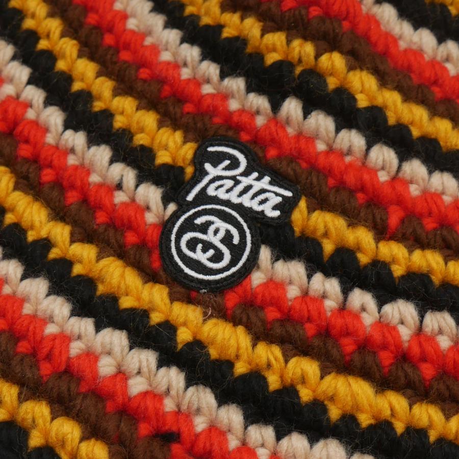 STUSSY 新品 ステューシー x パタ PATTA BUCKET HAT STRIPED STUSSY 新品 ステューシー x パタ PATTA BUCKET HAT STRIPED