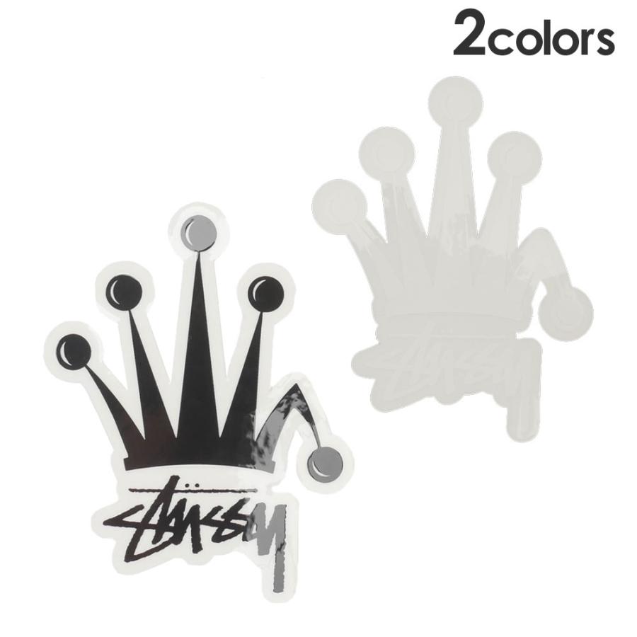 moto　Face-ステューシー STUSSY 新品 ステューシー CROWN STICKER ステッカー スケート