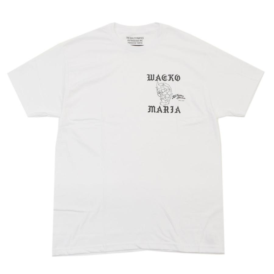 WACKO MARIA 新品 ワコマリア 56 TATTOO STUDIO/CREW NECK T