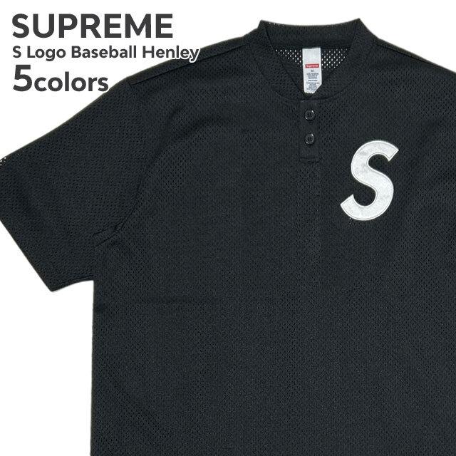 Supreme 新品 シュプリーム SUPREME S Logo Baseball Henley ベース 