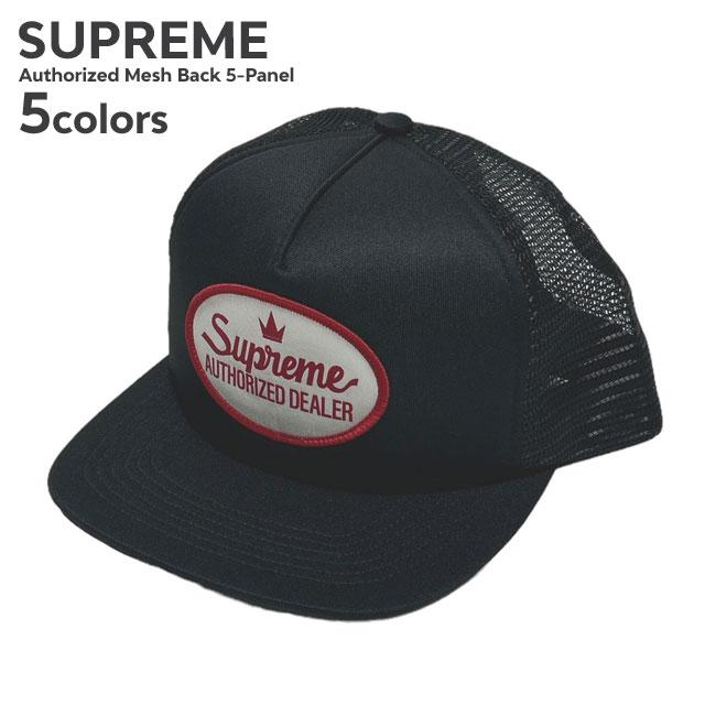 新品 シュプリーム SUPREME 24FW Authorized Mesh Back 5-Panel 