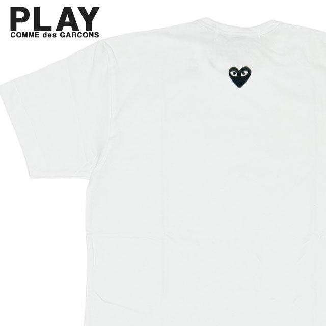 【即完売品】プレイコムデギャルソ　半袖　Tシャツ　ハートロゴ　ブラック　M PLAY COMME des GARCONS - プレイコムデギャルソン BLACKハート