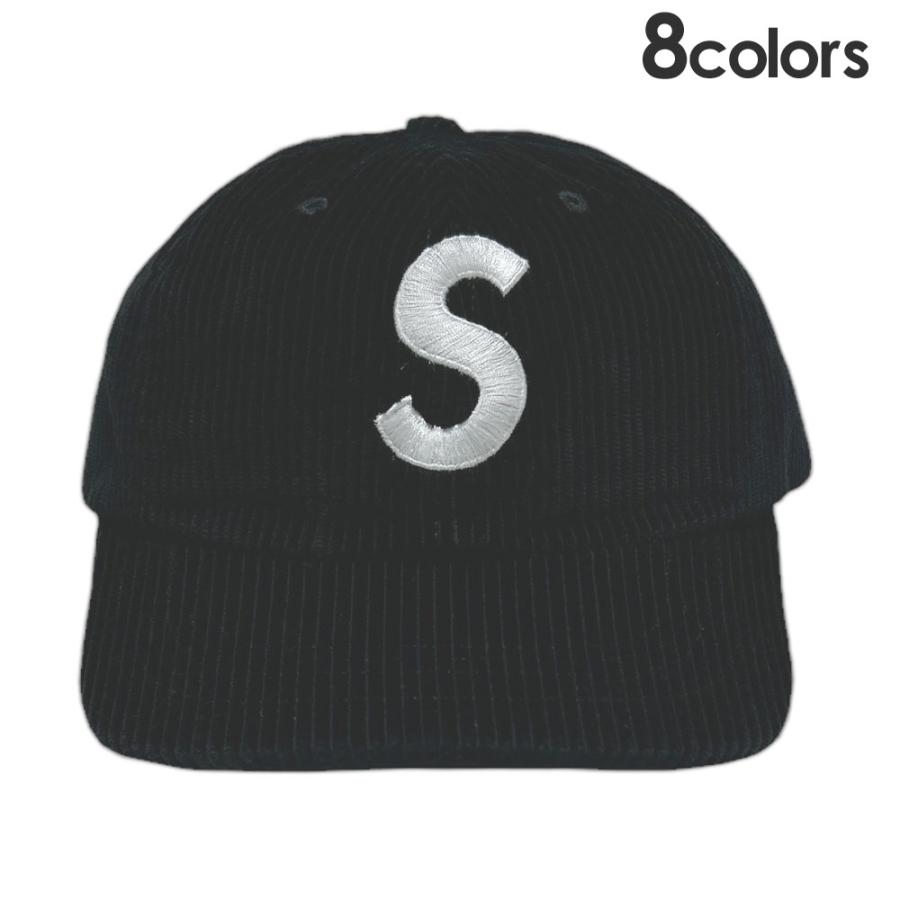 Supreme 新品 シュプリーム SUPREME Corduroy S Logo 6-Panel キャップ