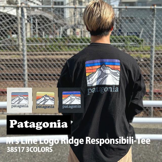 patagonia 新品 パタゴニア Patagonia M's L/S Line Logo Ridge