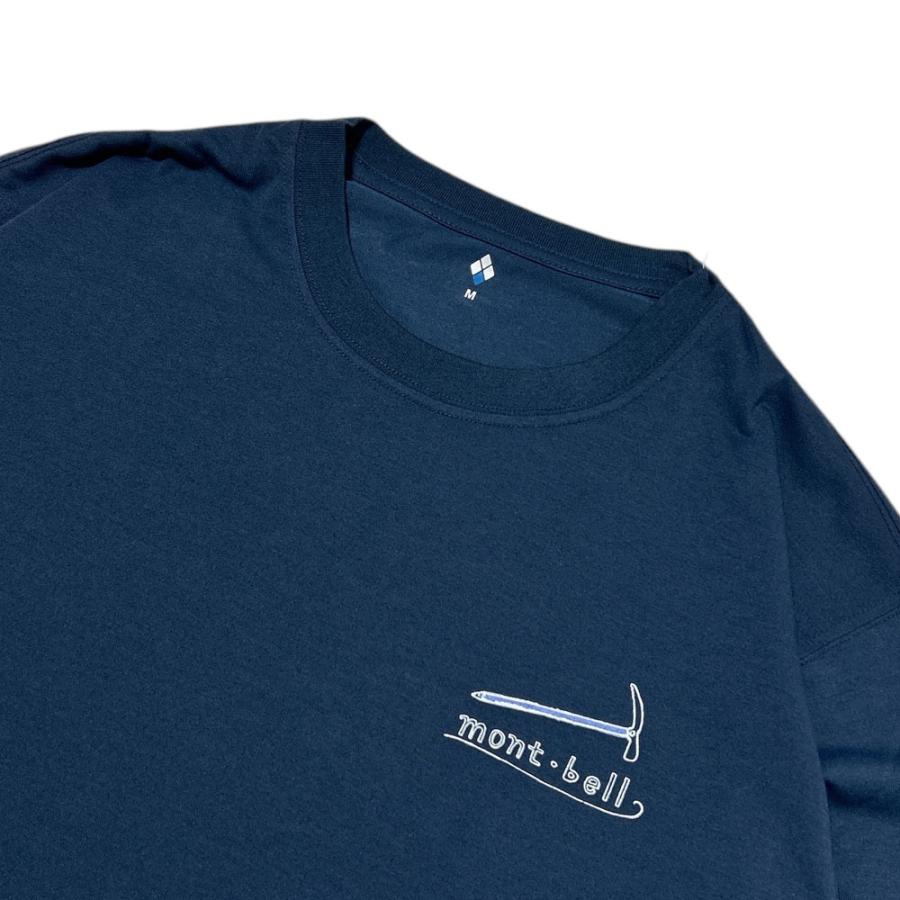 mont-bell（モンベル） 新品 mont-bell WIC. ロングスリーブ T 山の
