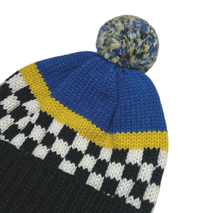 新品 ファット カット パックス FAT CUT PACS Checker tone Beanie 