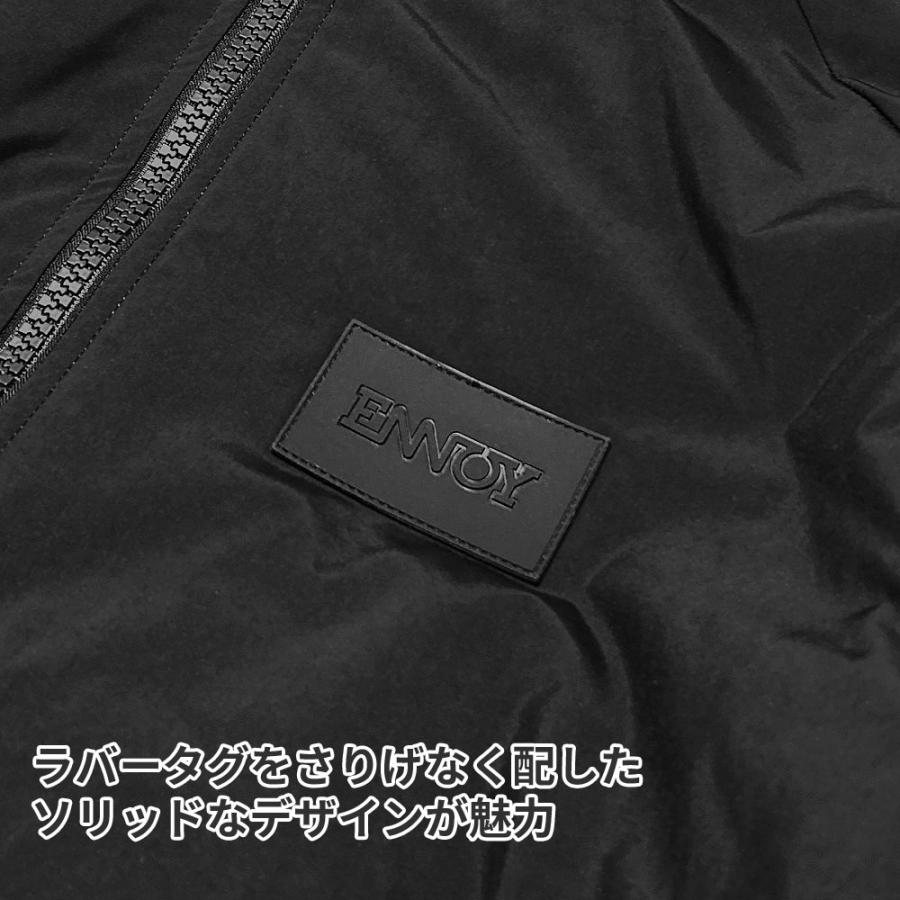 ジャケット・アウター ENNOY ELECTRIC PUFFER JACKET BLACK S ENNOY Electric Puffer Jacket Black L
