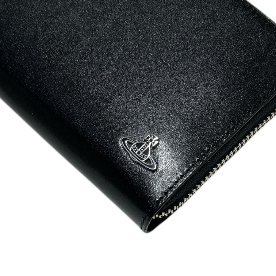 【新品】ヴィヴィアンウエストウッド ラウンドファスナー長財布 スマート　黒 Vivienne Westwood 新品 ヴィヴィアン・ウエストウッド スマート