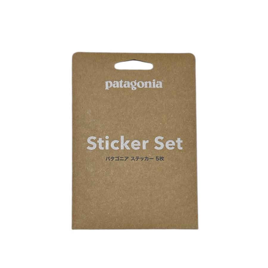 patagonia（パタゴニア） 新品 Patagonia Sticker Set ステッカー 5枚