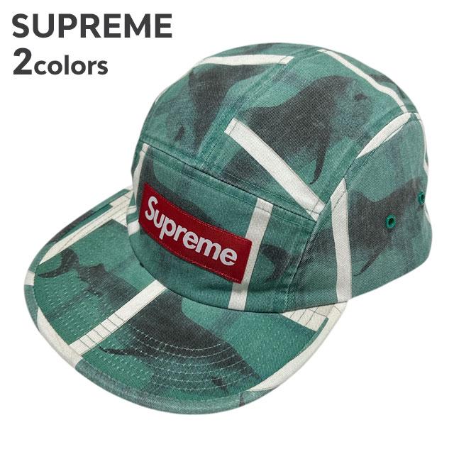正規　美品　Supreme シュプリームJet Cap Camp キャップ Supreme シュプリーム 19AW JACQUARD LOGOS TWILL CAMP CAP