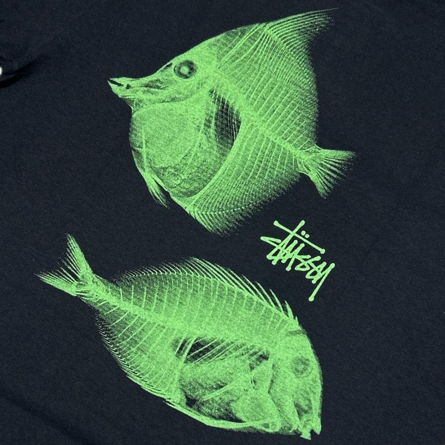 KIRUAIMUさま専用” STUSSY プリント ロンT XL 緑 Size.XL