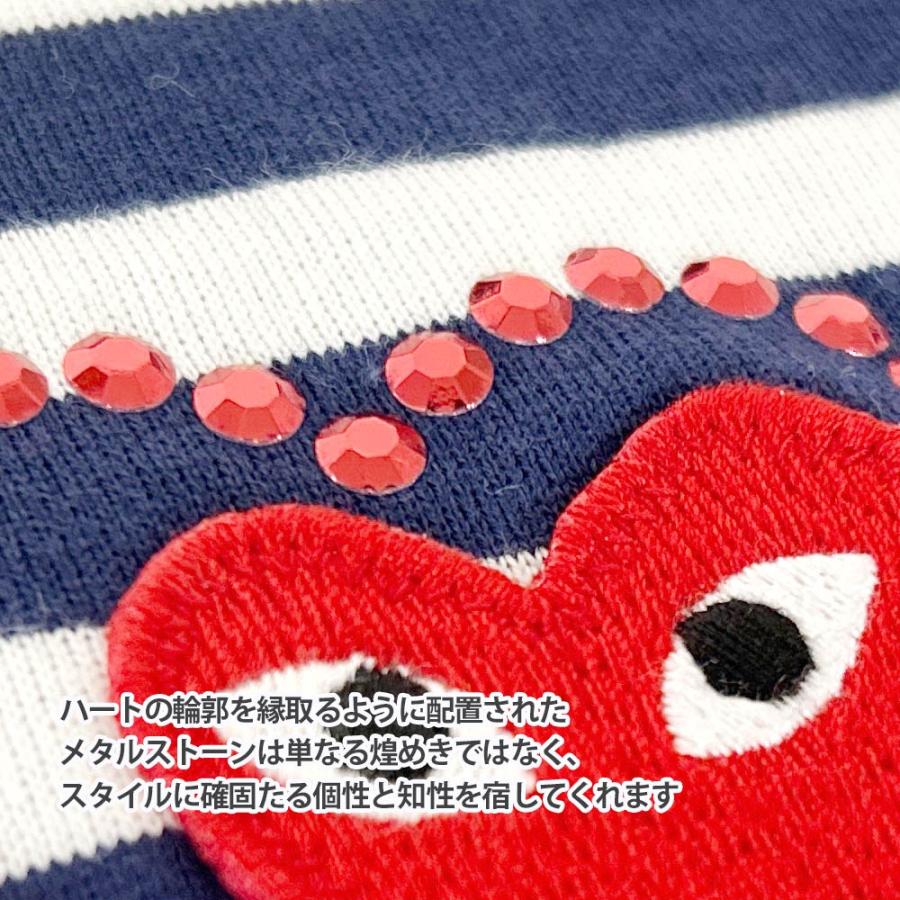 PLAY COMME des GARCONS 新品 プレイ コムデギャルソン METALSTONE