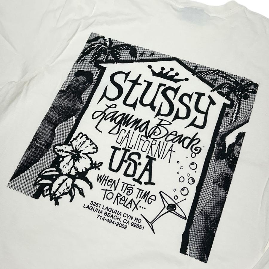 STUSSY 新品 ステューシー BEACH HOUSE PIG.DYED TEE ピグメント