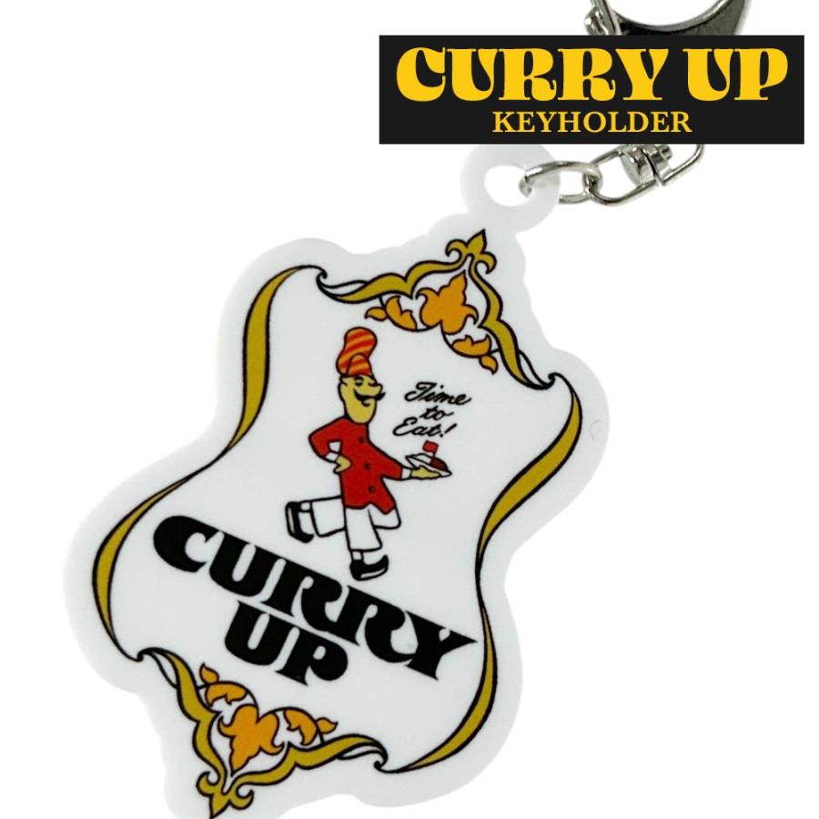 新品 カリーアップ CURRY UP 店舗限定 KEYHOLDER キーホルダー