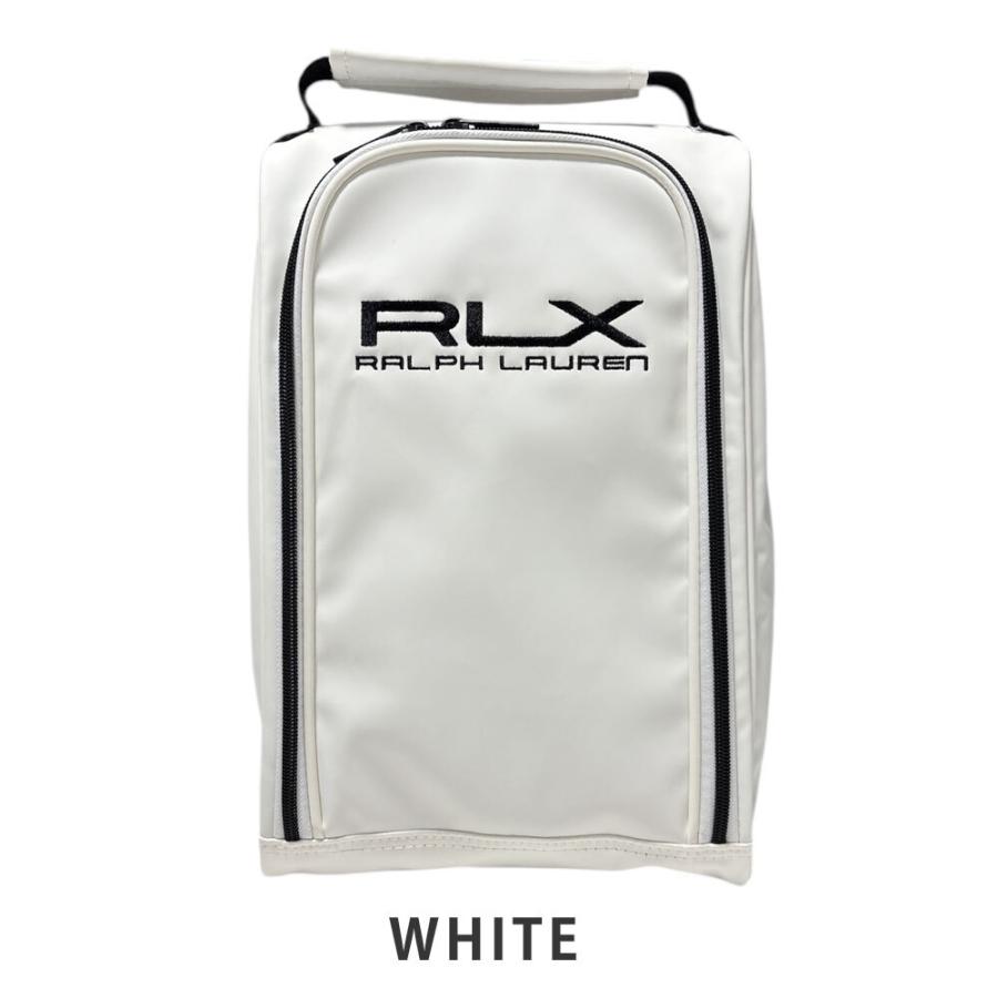 ラルフローレン ゴルフ シューズ POLO ポロ シューズケース Polo Golf ゴルフシューズ入れホワイト/ネイビー ゴルフ用シューズ