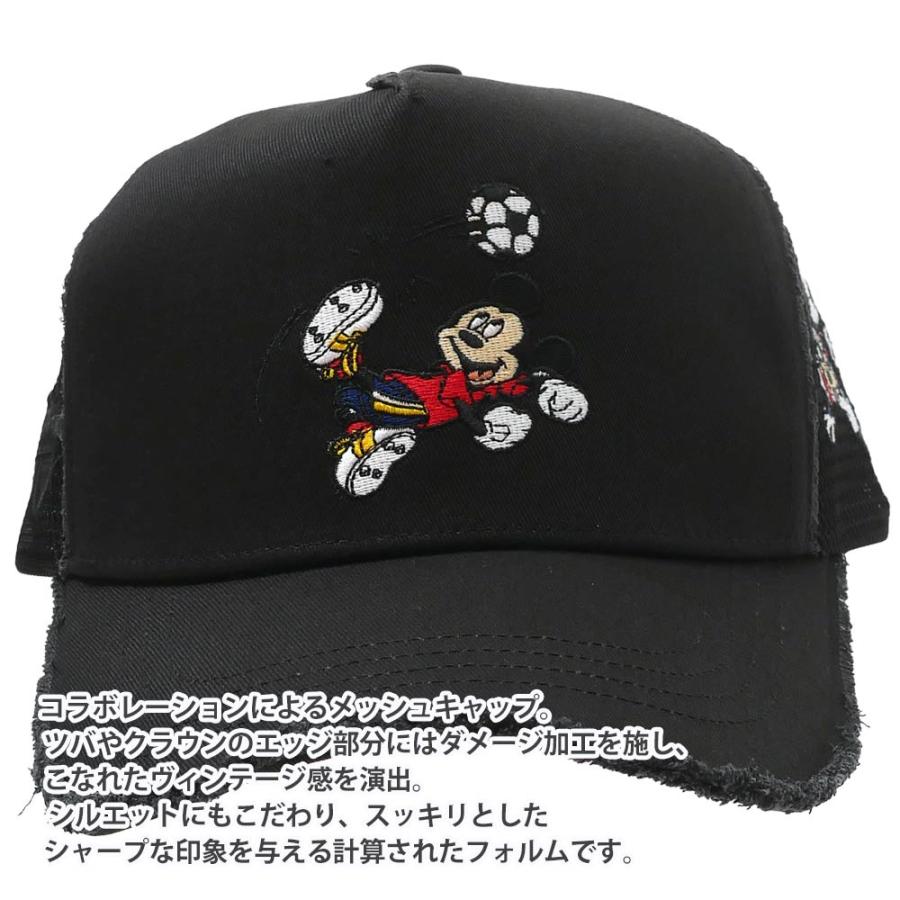YOSHINORI KOTAKE DESIGN 新品 ヨシノリコタケ MICKEY SOCCER MESH CAP