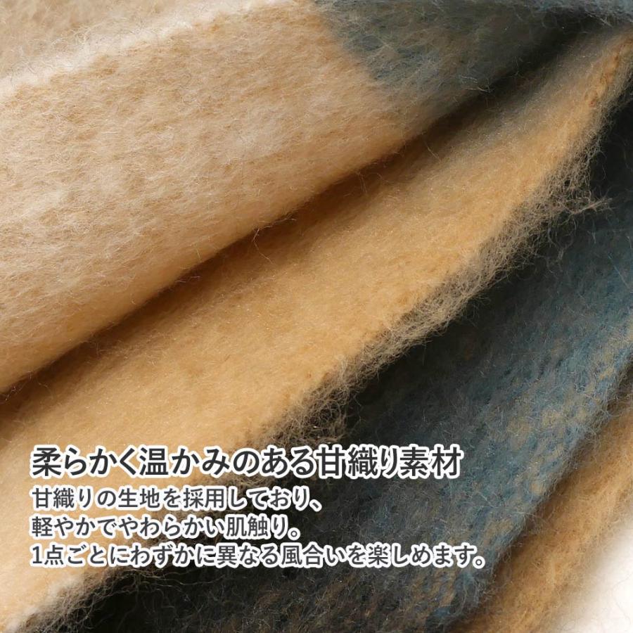 To b. by agnes 新品 アニエスベー ブロックチェック ストール ふわ