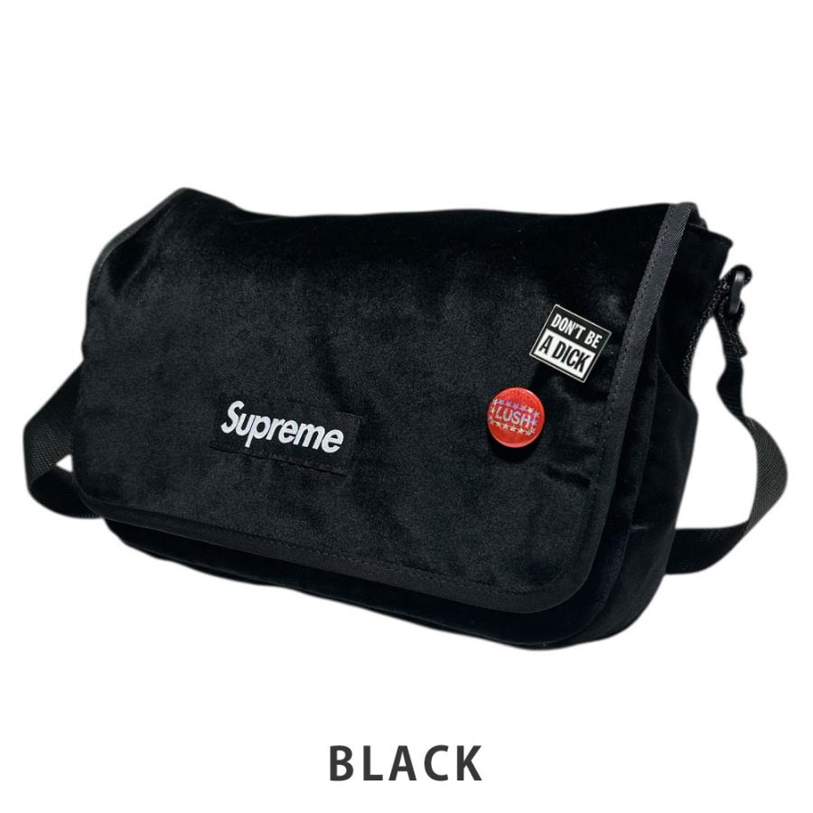 Supreme 新品 シュプリーム SUPREME 25FW Velvet Small Messenger Bag