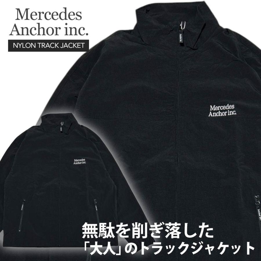 ジャケット・アウター ANCHOR INC. NYLON TRACK JACKET L BlackEyePatch（ブラックアイパッチ） 新品 メルセデス アンカーインク