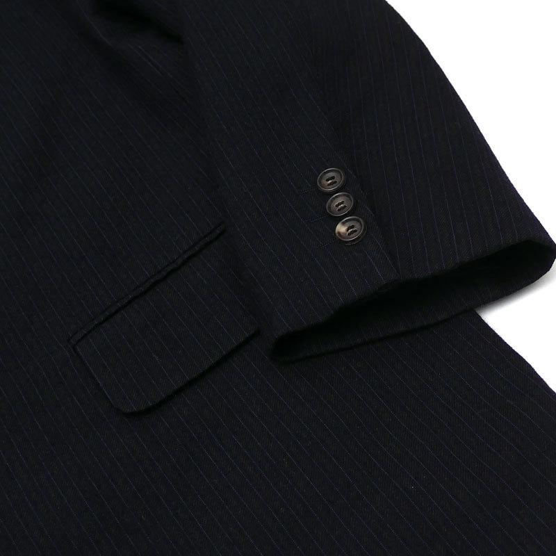 コム デ ギャルソン オム COMME des GARCONS HOMME WOOL 3B JACKET ジャケット NAVY ネイビー Mサイズ 【中古】 130003094047 (OUTER)｜cliffedge｜05