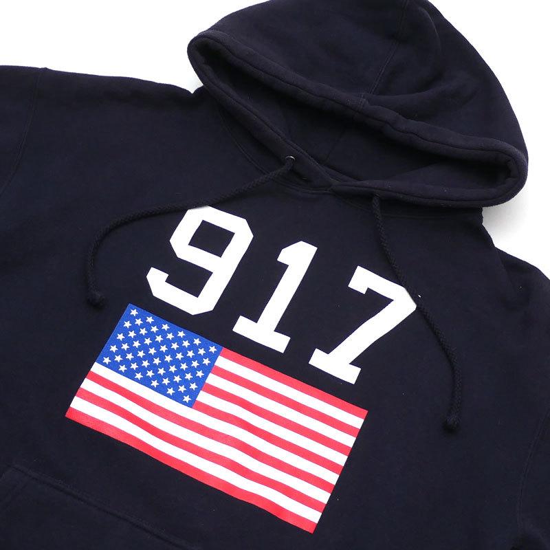 917 ナインワンセブン Nine One Seven P917 USA Hooded Sweatshirt