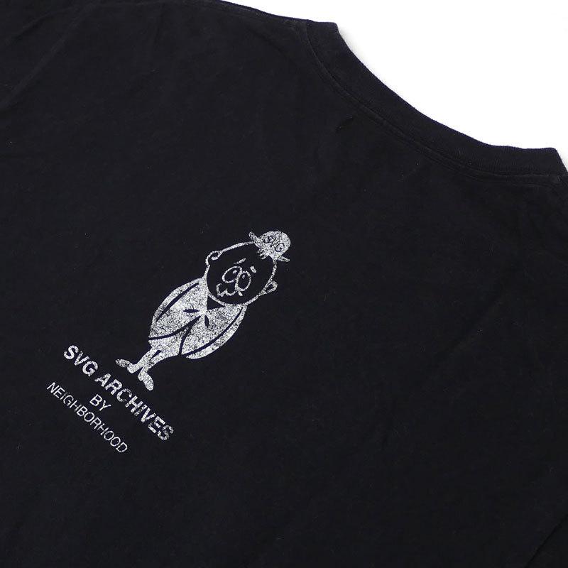 2枚セットNEIGHBORHOOD 長袖カットソー 黒 半袖Tシャツ 2枚セット