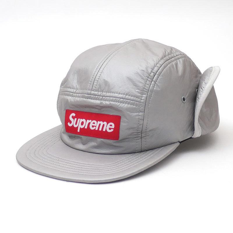 シュプリーム　キャンプキャップ　シルバー Supreme（シュプリーム） Supreme 18FW PrimaLoft Earflap Camp Cap