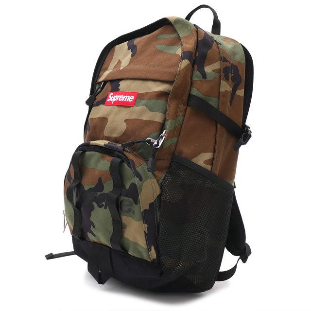 Supreme 【特別価格】 シュプリーム SUPREME 15SS BACK PACK WOODLAND 