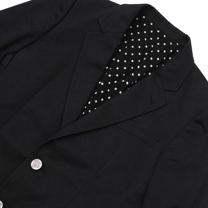 ワコマリア WACKO MARIA TAILORED JACKET テーラード ジャケット BLACK ブラック メンズ Sサイズ 【中古】 130003237031 (OUTER)｜cliffedge｜04