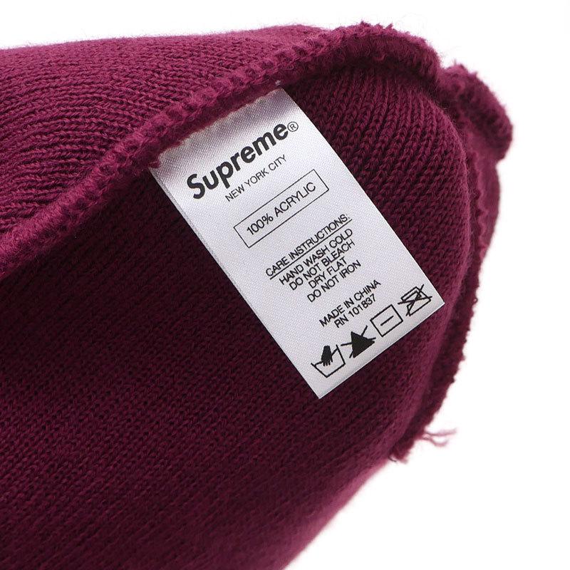 Supreme 17FW Gonz Ramm ビーニー PLUM Supreme シュプリーム 17FW Gonz Ramm Beanie ビーニー PLUM