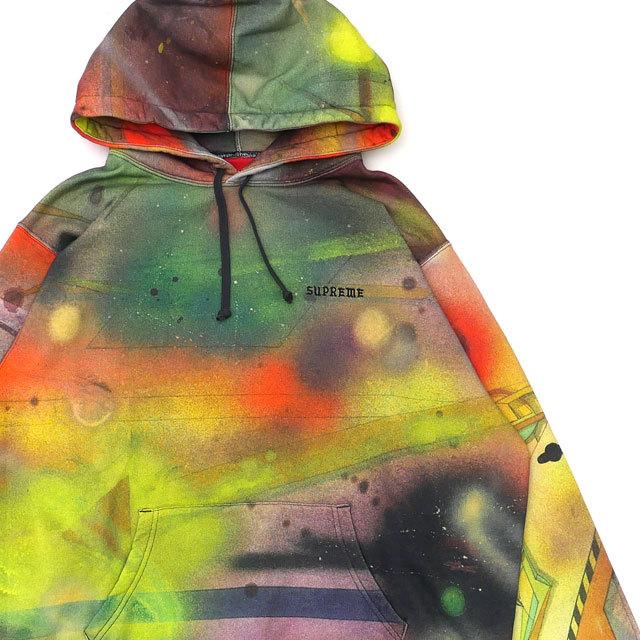 Supreme シュプリーム 20SS Rammellzee Hooded Sweatshirt GREEN  