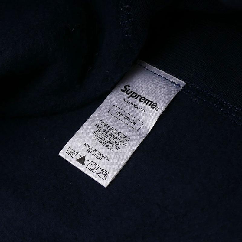シュプリーム Supreme 19FW Bandana Box Logo Hooded Sweatshirt NAVY ネイビー メンズ Mサイズ 【中古】 2019FW 111001488047 (SWT/HOODY)｜cliffedge｜06