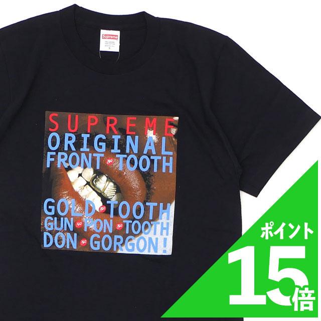 Supreme シュプリーム 15SS Gold Tooth Tee Tシャツ BLACK ブラック 