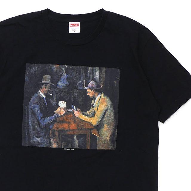 Supreme シュプリーム 18SS Cards Tee Tシャツ BLACK ブラック メンズ 