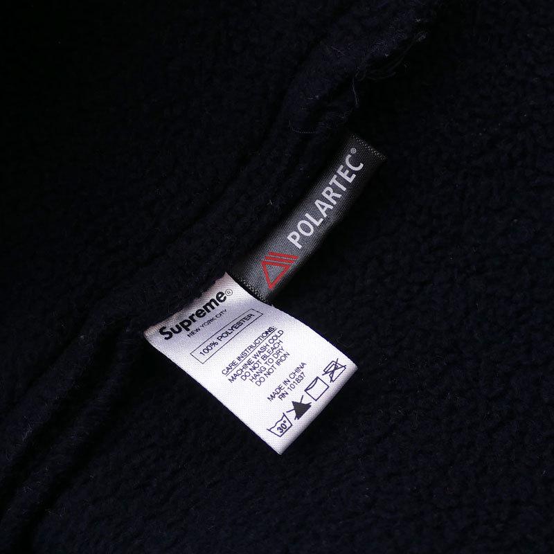 Supreme シュプリーム 17FW Polartec Hooded Half Zip Pullover ハーフ  