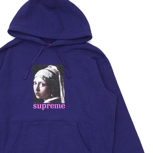 新古品/未使用 シュプリーム Supreme 20FW Pearl Hooded Sweatshirt パーカー NAVY ネイビー メンズ