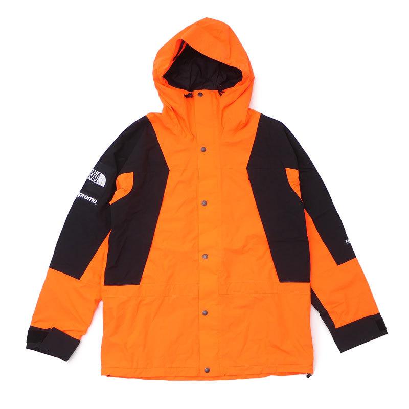 シュプリーム Supreme x THE NORTH FACE ザ・ノースフェイス 16FW Mountain Light Jacket POWER ORANGE オレンジ メンズ Mサイズ 2016FW 130003173049 (OUTER)｜cliffedge｜02