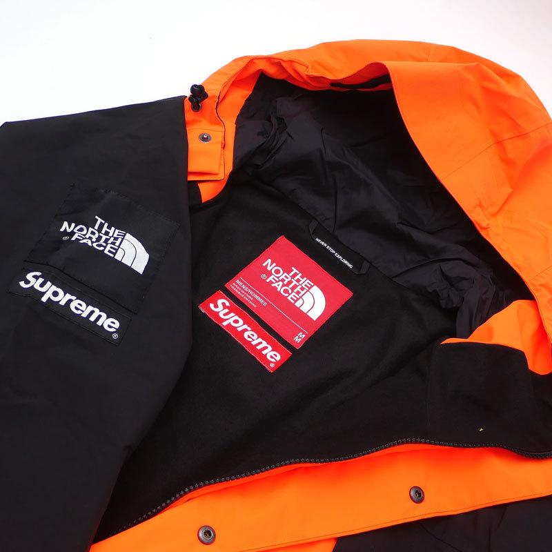 シュプリーム Supreme x THE NORTH FACE ザ・ノースフェイス 16FW Mountain Light Jacket POWER ORANGE オレンジ メンズ Mサイズ 2016FW 130003173049 (OUTER)｜cliffedge｜04