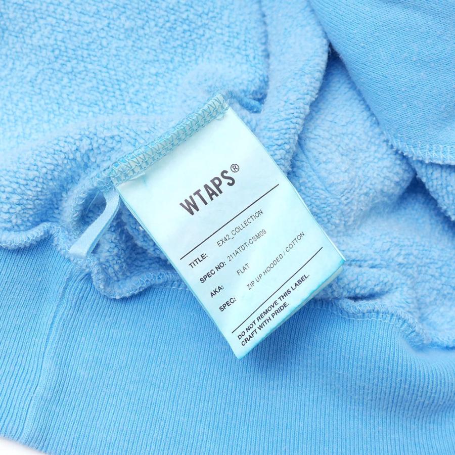 WTAPS BLANK SWEATER ブルー　スウェットコットン WTAPS BLANK SWEATER ブルー スウェットコットン