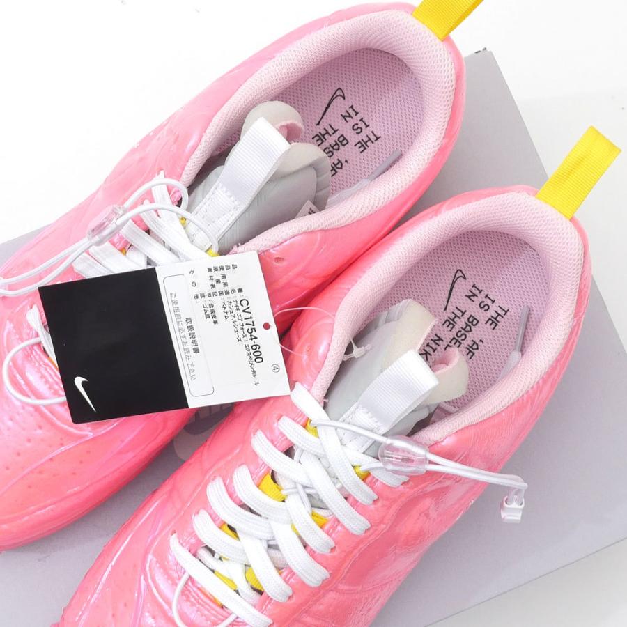 新古品/未使用 ナイキ NIKE AIR FORCE 1 EXPERIMENTAL エアフォース1 RACER PINK/ARCTIC PUNCH-SAIL CV1754-600 メンズ 27.0cm 191015966283 (フットウェア)｜cliffedge｜06