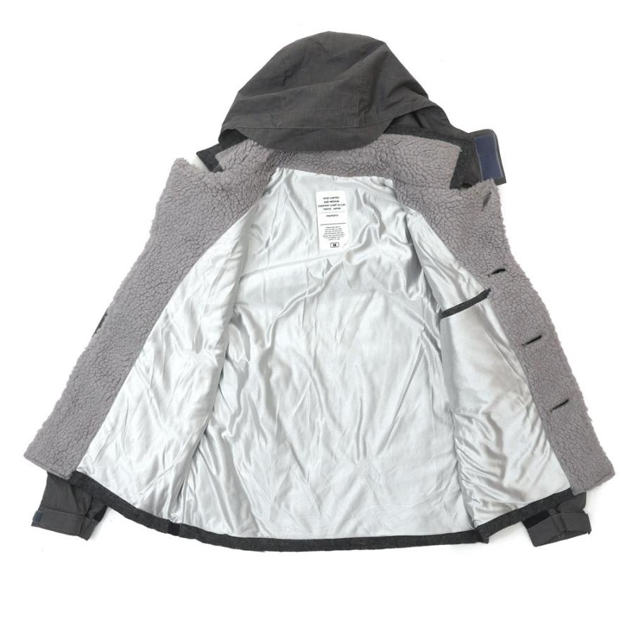 whiz limited × fragment ダッフルコート グレー Mサイズ