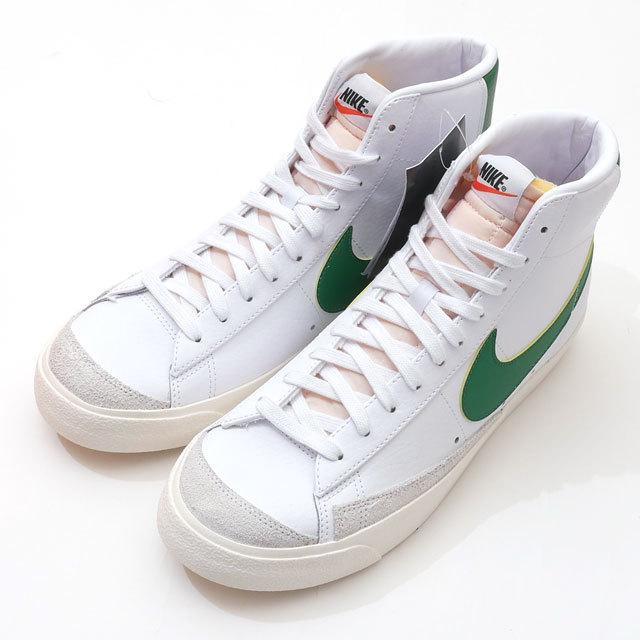 新古品/未使用 ナイキ NIKE BLAZER MID '77 VINTAGE BQ6806-115 WHITE/PINE GREEN-SAIL-BLACK メンズ 28.0cm 191016091300 (フットウェア)｜cliffedge