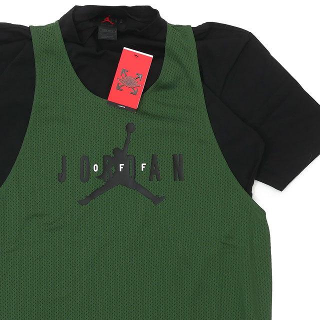 新古品/未使用 オフホワイト OFF-WHITE x JORDAN BRAND ナイキ NIKE AS M J OW SS TOP FOREST GREEN CV3524-361 Sサイズ 104003480035 (TOPS)｜cliffedge