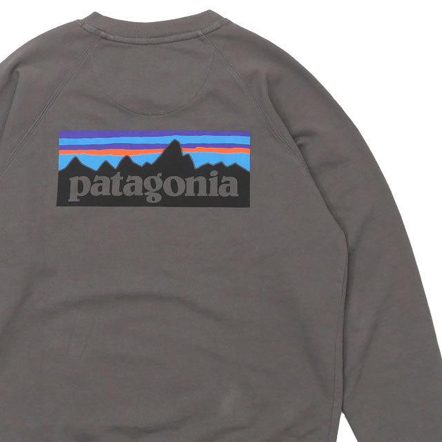 新古品/未使用/難有り パタゴニア Patagonia M#039;s P-6 Logo Organic Crew Sweatshirt スウェット 39603 NGRY Sサイズ 2090005965322 (SWT/HOODY)